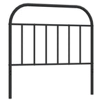 Metal Replace Headboard Black 107 cm