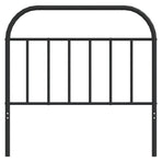 Metal Replace Headboard Black 107 cm