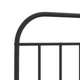 Metal Replace Headboard Black 107 cm