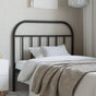 Metal Replace Headboard Black 107 cm