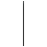 Metal Replace Headboard Black 135 cm