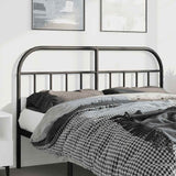 Metal Replace Headboard Black 150 cm