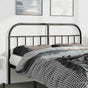 Metal Replace Headboard Black 150 cm