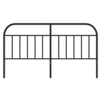 Metal Replace Headboard Black 180 cm