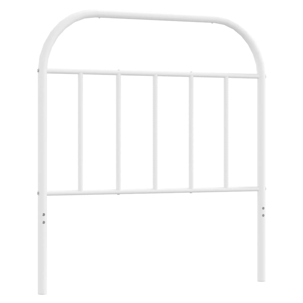 Metal Replace Headboard White 90 cm