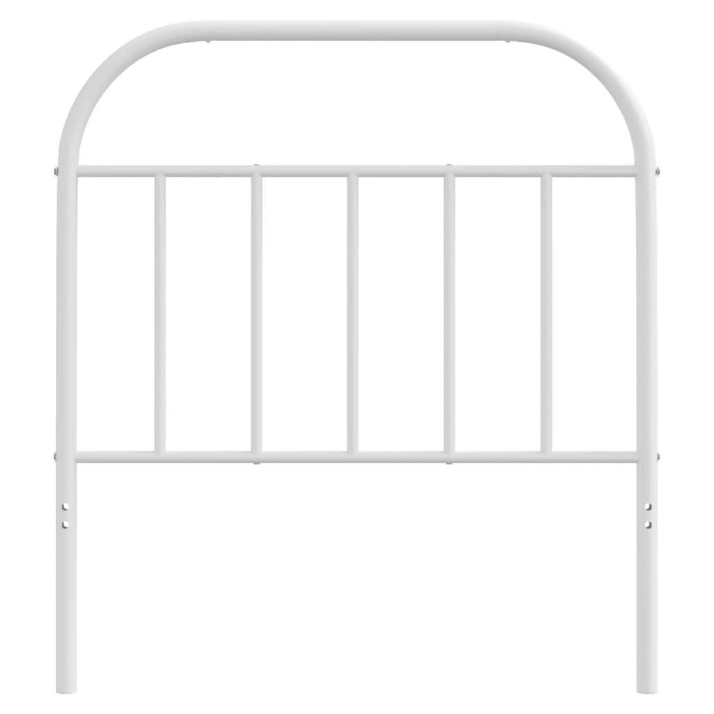 Metal Replace Headboard White 90 cm