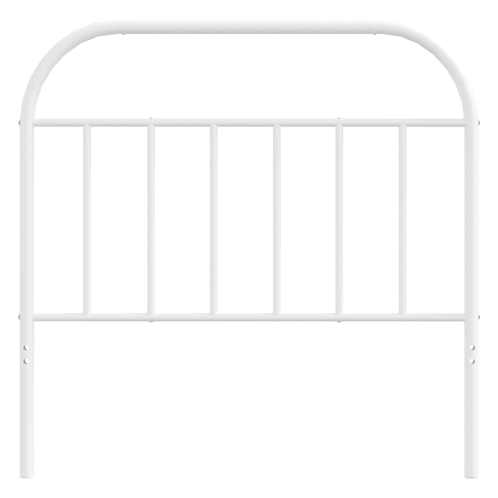 Metal Replace Headboard White 107 cm