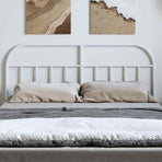 Metal Replace Headboard White 150 cm