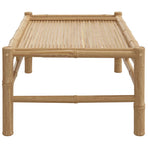 Garden Coffee Table 100x55x33 cm Bamboo
