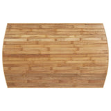 Garden Coffee Table 90x55x37 cm Bamboo - 45-Degree Angle