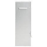 BBQ Oven Smoker with Wood Chips 44.5x29x83 cm Galvanised Steel - 45-Degree Angle