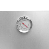 BBQ Oven Smoker with Wood Chips 44.5x29x83 cm Galvanised Steel - Close-Up Angle