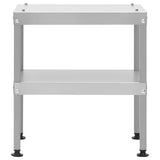 Table for Oven Smoker 40x28x44.5 cm Galvanised Steel - Front View