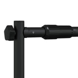 Backdrop Stand Black 254x243 cm Steel - Close-Up Angle