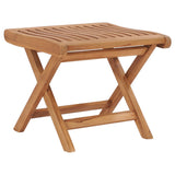 3 Piece Garden Lounge Set Solid Wood Teak - 45-Degree Angle