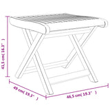 3 Piece Garden Lounge Set Solid Wood Teak - Extra Image