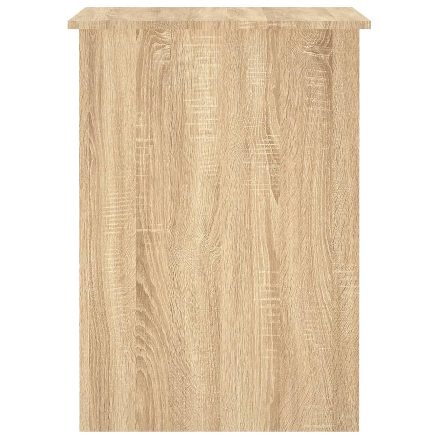 Desk Sonoma Oak 100x55x75 cm Engineered Wood