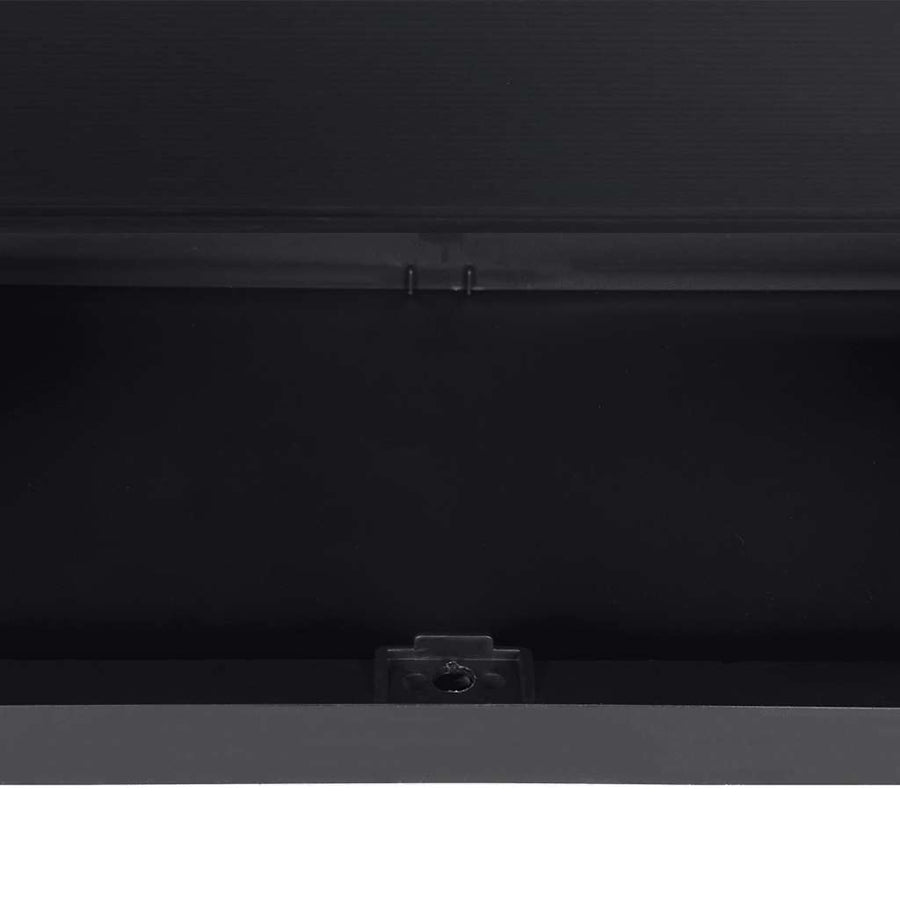 Outdoor Storage Cabinet Black 65x37x85 cm PP