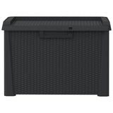 Garden Storage Box Anthracite 125 L PP