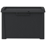 Garden Storage Box Anthracite 125 L PP
