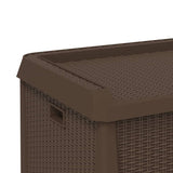 Garden Storage Box Brown 125 L PP - Extra Image