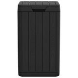 Outdoor Garbage Bin Anthracite 38x38x65 cm PP