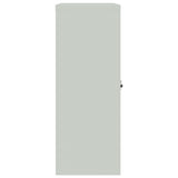 File Cabinet Light Grey 90x40x105 cm Steel - 45-Degree Angle