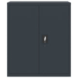 File Cabinet Anthracite 90x40x105 cm Steel
