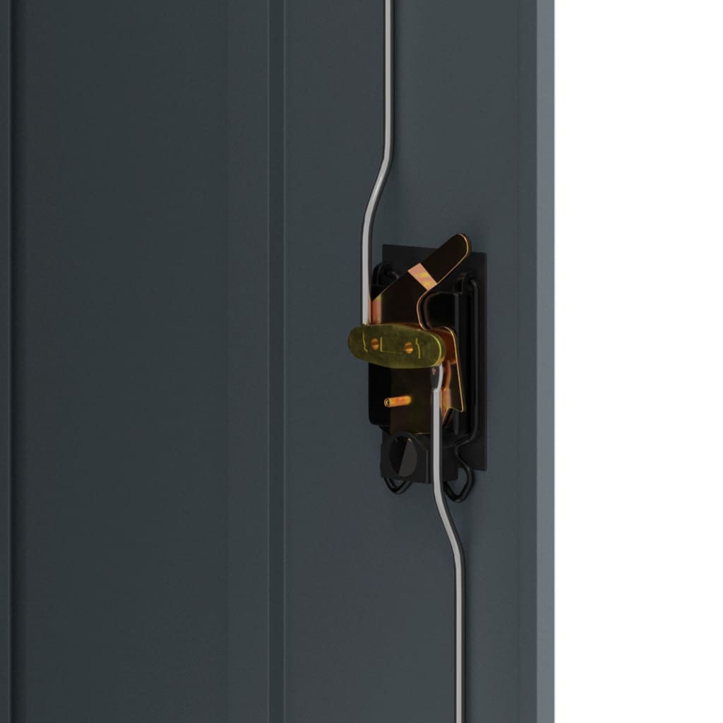File Cabinet Anthracite 90x40x105 cm Steel