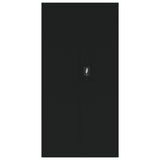 File Cabinet Black 90x40x180 cm Steel