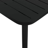 5 Piece Garden Dining Set Anthracite Steel - Extra Image