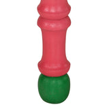 Coffee Table Pink Hand Painted Solid Wood Mango - Rear View