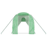Greenhouse with Steel Frame Green 40 m? 20x2x2 m
