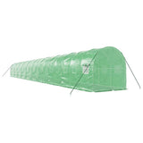Greenhouse with Steel Frame Green 40 m? 20x2x2 m