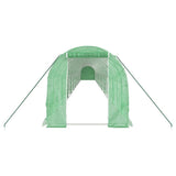 Greenhouse with Steel Frame Green 44 m? 22x2x2 m