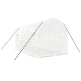 Greenhouse with Steel Frame White 8 m? 4x2x2 m