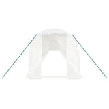 Greenhouse with Steel Frame White 36 m? 18x2x2 m