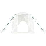 Greenhouse with Steel Frame White 40 m? 20x2x2 m