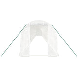 Greenhouse with Steel Frame White 44 m? 22x2x2 m