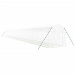 Greenhouse with Steel Frame White 48m? 24x2x2 m