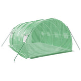 Greenhouse with Steel Frame Green 12 m? 4x3x2 m