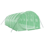Greenhouse with Steel Frame Green 18 m? 6x3x2 m