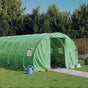 Greenhouse with Steel Frame Green 18 m? 6x3x2 m