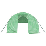 Greenhouse with Steel Frame Green 30 m? 10x3x2 m