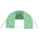 Greenhouse with Steel Frame Green 30 m? 10x3x2 m