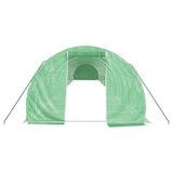 Greenhouse with Steel Frame Green 54 m? 18x3x2 m