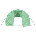Greenhouse with Steel Frame Green 54 m? 18x3x2 m