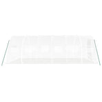 Greenhouse with Steel Frame White 18 m? 6x3x2 m
