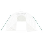Greenhouse with Steel Frame White 30 m? 10x3x2 m