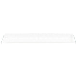 Greenhouse with Steel Frame White 42 m² 14x3x2 m - 45-Degree Angle